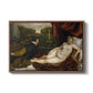 Venus with an Organist and a Dog, c. 1550 - Floater Framed Canvas Print
