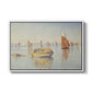 Concarneau, Quiet Morning, Opus 219, 1891 - Floater Framed Canvas Print