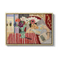 Woman with Anemones (Femme et anémones), c. 1920-1921 - Floater Framed Canvas Print