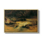 Wildbach (Wild Stream) - Floater Framed Canvas Print