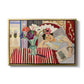 Woman with Anemones (Femme et anémones), c. 1920-1921 - Floater Framed Canvas Print