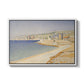 The Jetty at Cassis, Opus 198, 1889 - Floater Framed Canvas Print