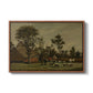Farmhouse, c. 1865-1875 - Floater Framed Canvas Print