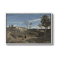 La Cervara, the Roman Campagna, c. 1830-1831 - Floater Framed Canvas Print