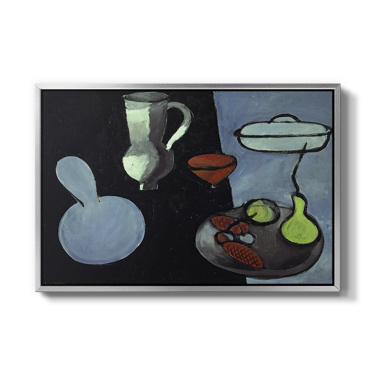 The Gourds (Les coloquintes), 1916 - Floater Framed Canvas Print