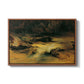 Wildbach (Wild Stream) - Floater Framed Canvas Print