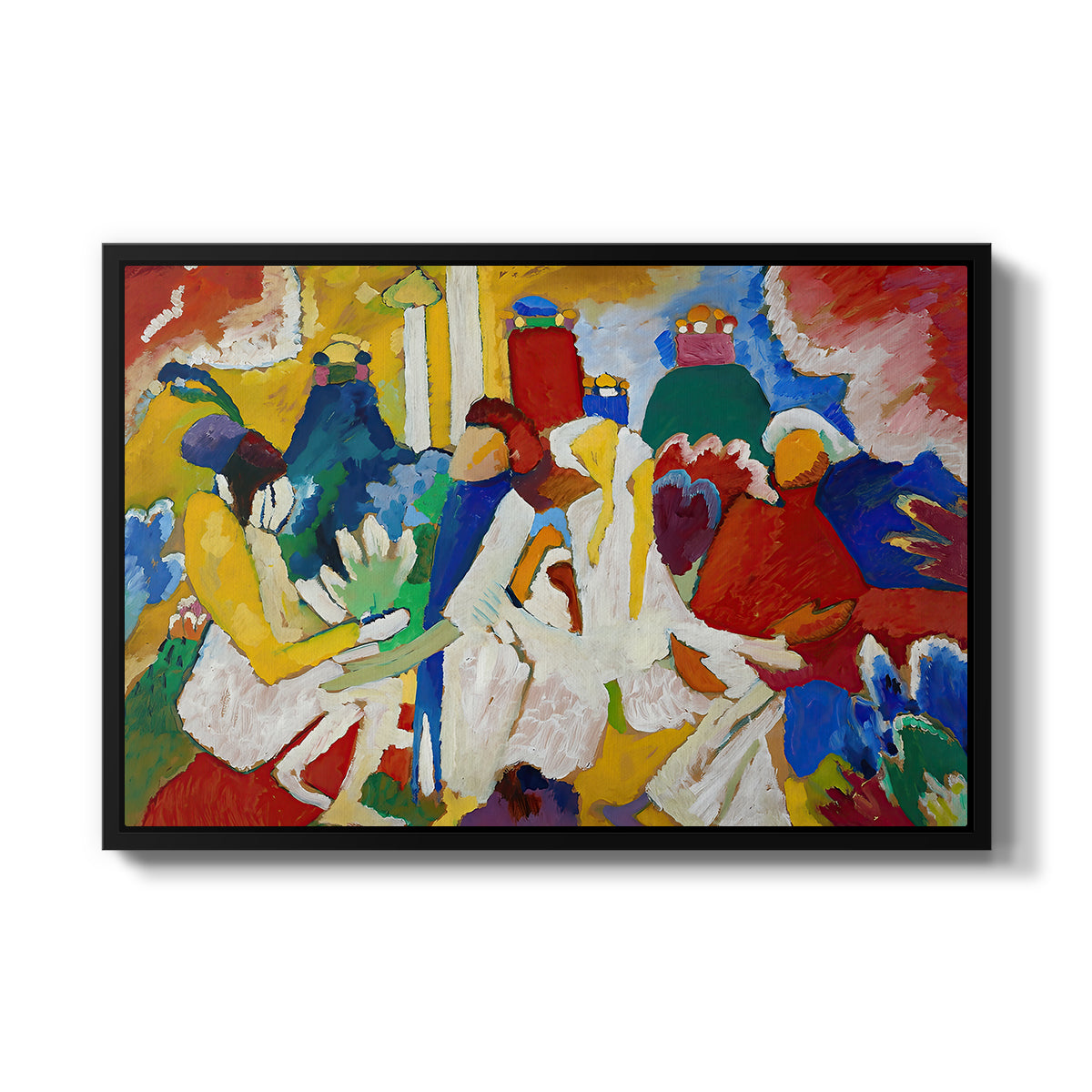 Oriental, 1909 - Floater Framed Canvas Print