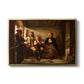 Neighbors (Naboer), 1855 - Floater Framed Canvas Print