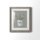 Bouquet of Grace Bucket Gather - Barnwood Framed Art Print