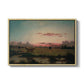 The Marshes at Rhode Island, 1866 - Floater Framed Canvas Print