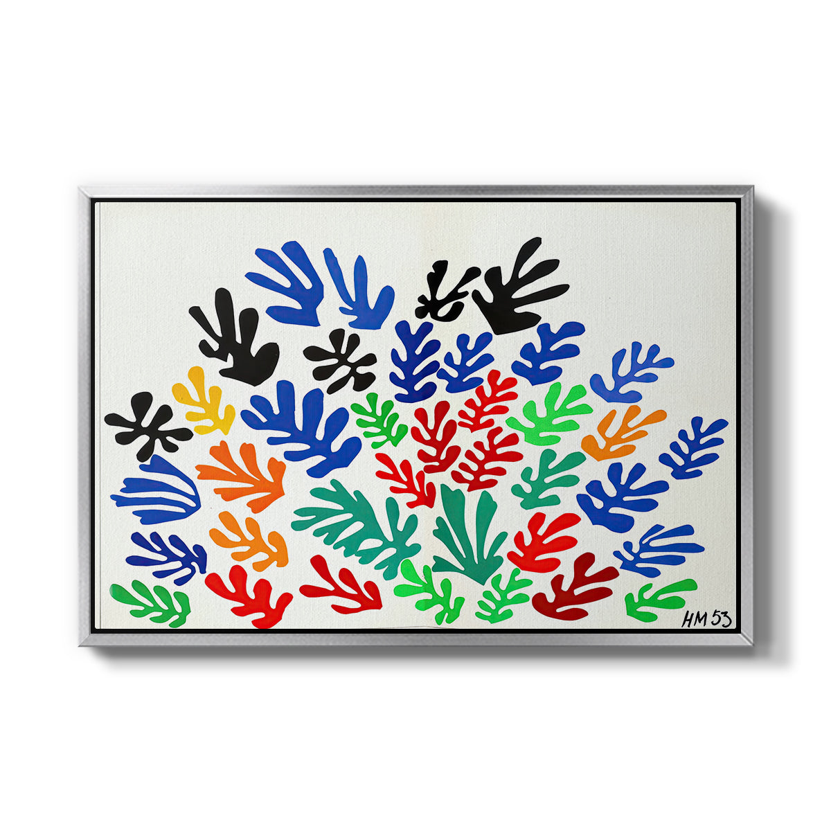 The Sheaf (La gerbe), 1953 - Floater Framed Canvas Print