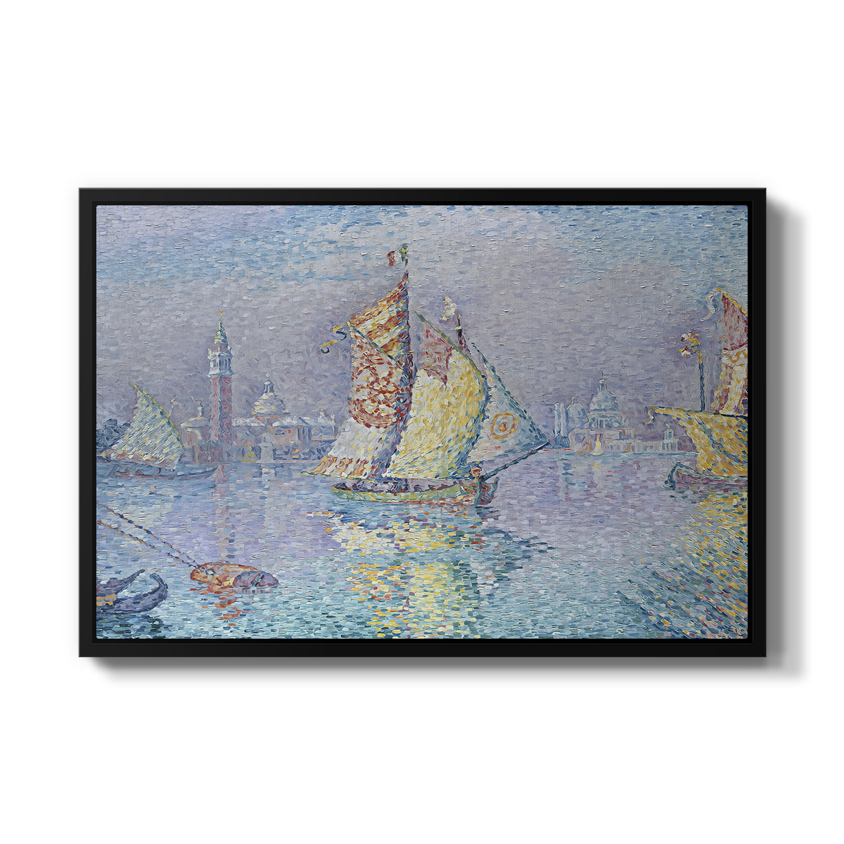 Venice, the Yellow Sail, 1904 - Floater Framed Canvas Print