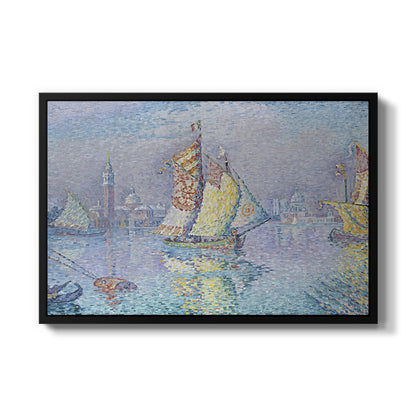 Venice, the Yellow Sail, 1904 - Floater Framed Canvas Print