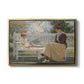 Eleanor and Benny, 1916 - Floater Framed Canvas Print