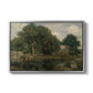 Forest of Fontainebleau, 1846 - Floater Framed Canvas Print