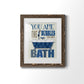 Bubble Bath - Barnwood Framed Art Print