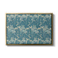 Tulip (Teal), 1875 - Floater Framed Canvas Print