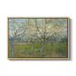 The Pink Orchard, 1888 - Floater Framed Canvas Print