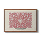 Examples of Chinese Ornament, Pl. XCV (Morris Inspired), 1867 - Floater Framed Canvas Print