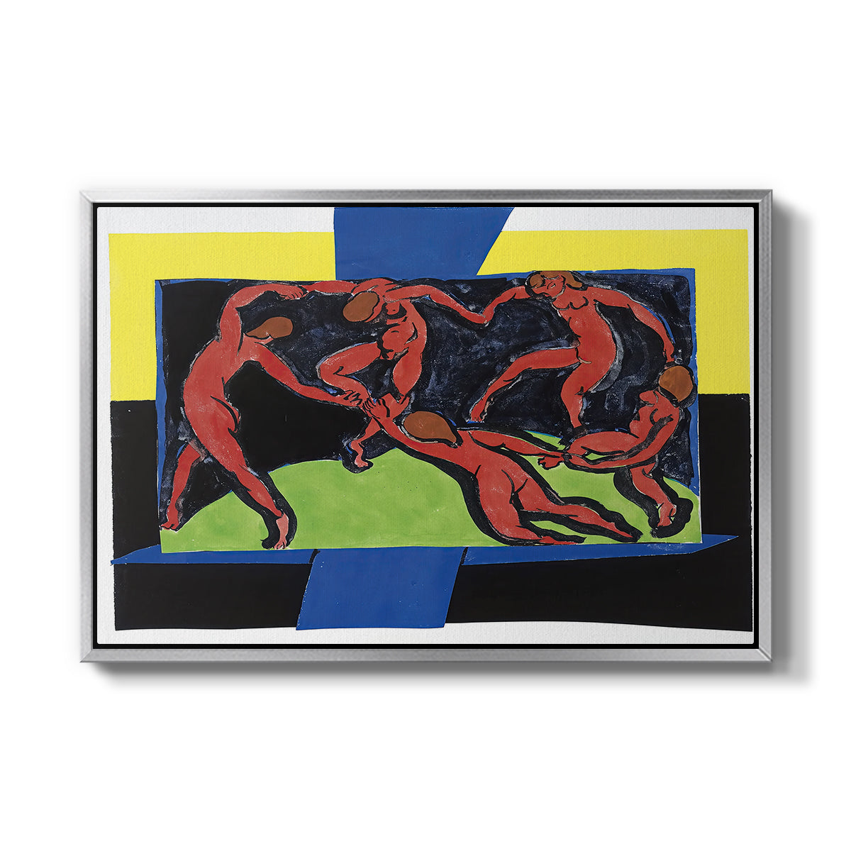 The Dance (La Danse), 1939 - Floater Framed Canvas Print