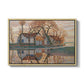 Farm near Duivendrecht, c. 1916 - Floater Framed Canvas Print