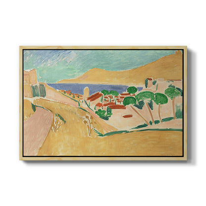 Collioure in August, c. 1911 - Floater Framed Canvas Print