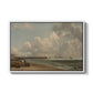 Yarmouth Jetty, 1822 - Floater Framed Canvas Print