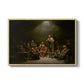 Low Church Devotion (Haugianerne), 1848 - Floater Framed Canvas Print