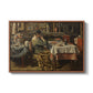 The Meal (De maaltijd), c. 1885 - Floater Framed Canvas Print