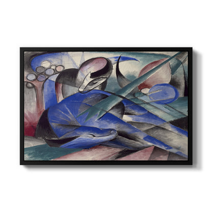 Dreaming Horse, 1913 - Floater Framed Canvas Print