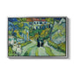 Stairway at Auvers, 1890 - Floater Framed Canvas Print