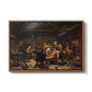 The Return of the Bear Hunter, 1856 - Floater Framed Canvas Print
