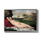 Sleeping Venus, c. 1510 - Floater Framed Canvas Print