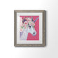 Unicorn II - Premium Framed Print - Distressed Barnwood Frame - Ready to Hang