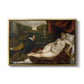 Venus with an Organist and a Dog, c. 1550 - Floater Framed Canvas Print