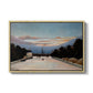 The Eiffel Tower, c. 1898 - Floater Framed Canvas Print