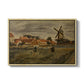 The Potato Harvest, c. 1875 - Floater Framed Canvas Print