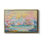 The Golden Horn, Constantinople, 1907 - Floater Framed Canvas Print