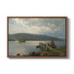The Jetty at Feste near Moss, 1898 - Floater Framed Canvas Print