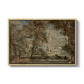 Salisbury Cathedral from the Bishop's Grounds, c. 1822-1823 - Floater Framed Canvas Print