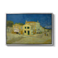 The Yellow House (The Street), 1888 - Floater Framed Canvas Print