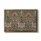 Snakeshead - Charcoal/Spice, c. 1876 - Floater Framed Canvas Print