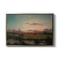 The Marshes at Rhode Island, 1866 - Floater Framed Canvas Print