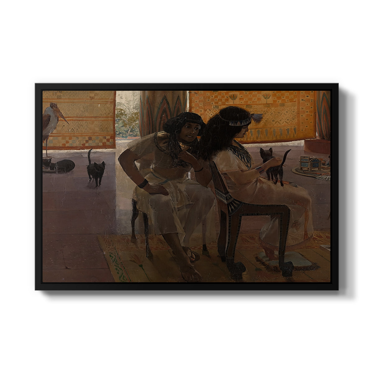 The Age of the Pharaohs, 1914 - Floater Framed Canvas Print