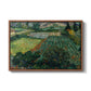 Field with Poppies, Saint-Rémy, 1889 - Floater Framed Canvas Print