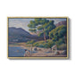 Bathers in Saint-Tropez, c. 1909 - Floater Framed Canvas Print