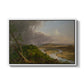 View from Mount Holyoke, Northampton, Massachusetts, after a Thunderstorm (Oxbow), 1836 - Floater Framed Canvas Print