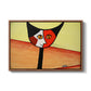 Picasso's Cat–El Gato - Floater Framed Canvas Print
