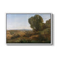 Souvenir of Roquemaure in the Gard, c. 1853 - Floater Framed Canvas Print