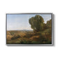 Souvenir of Roquemaure in the Gard, c. 1853 - Floater Framed Canvas Print